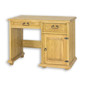 Drewniane biurko do pokoju dziecięcego