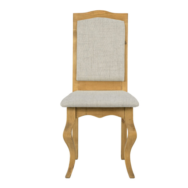 Tapicerowane krzesło ludwikowskie, retro