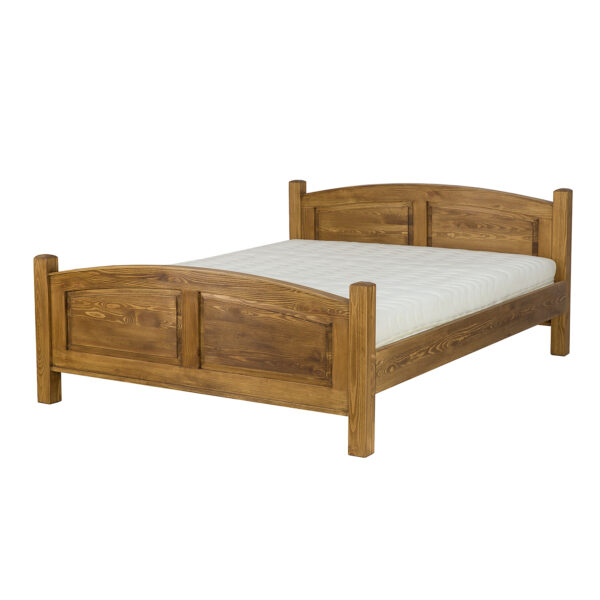 Rustykalne łóżko 160x200 do sypialni