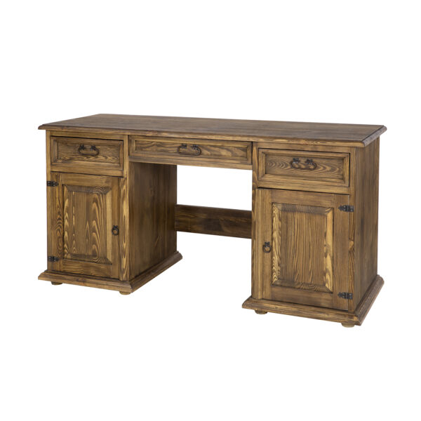 Kolonialne biurko drewniane do gabinetu