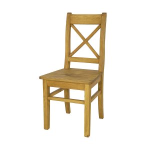 Drewniane krzesło rustykalne