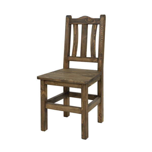 Rustykalne krzesło drewniane